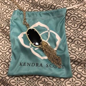 Rayne Gold Long Pendant Necklace